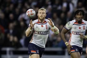 Luke Thompson featured in the second Test match as England claimed a 2-0 series win over Samoa