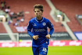 Manchester City youngster Charlie Gray made a fine fist impression on Latics fans in midweek