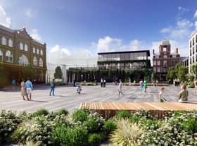 An artist's impression of what part of the Galleries25 project will look like on completion