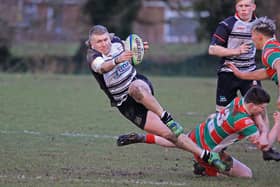 Danny Cassidy in action for Wigan against Warrington