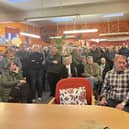Around 100 residents attended a meeting about the Beech Hall Street HMO