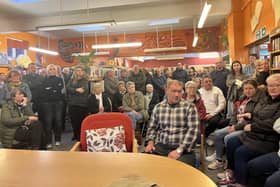 Around 100 residents attended a meeting about the Beech Hall Street HMO