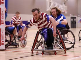 Wigan Warriors Wheelchair overcame London Roosters