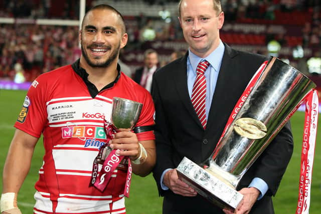 Thomas Leuluai was named man of the match in the 2010 Super League Grand Final