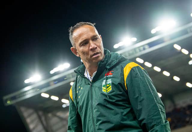 Adrian Lam is Australia's assistant coach