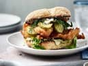 A posh fish finger sandwich