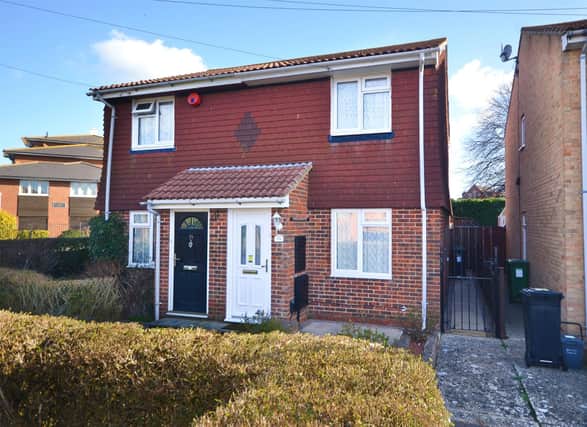 This two bedroom semi-detached house in Cockleshell Gardens, Southsea, is on sale for £285,000. It is listed by Chinneck Shaw.