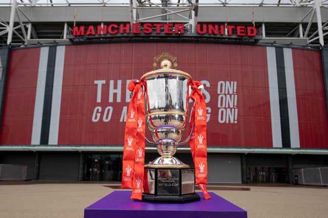 A Rugby League World Cup double-header take place at Old Trafford on Saturday