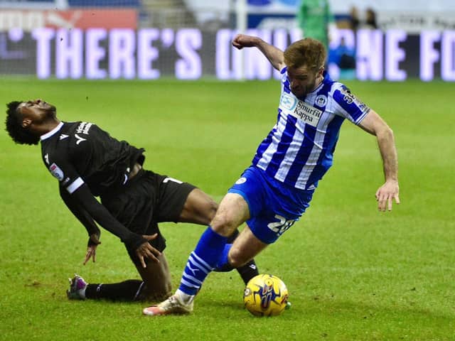 Callum McManaman led Latics from the front on derby day against Bolton
