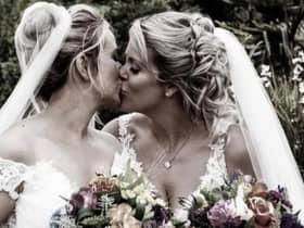 Katie and Hayley Scarr.