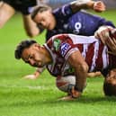 Bevan French completed a hat-trick against Sheffield Eagles in the Challenge Cup