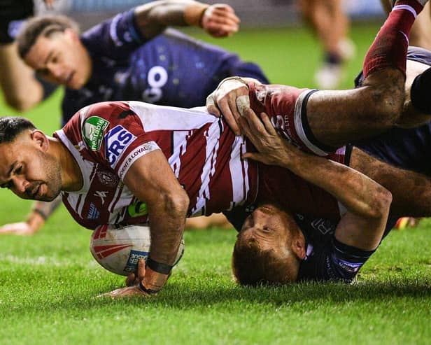 Bevan French completed a hat-trick against Sheffield Eagles in the Challenge Cup