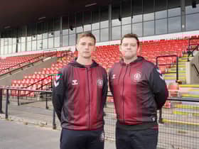 Shane Eccles and John Duffy at Robin Park