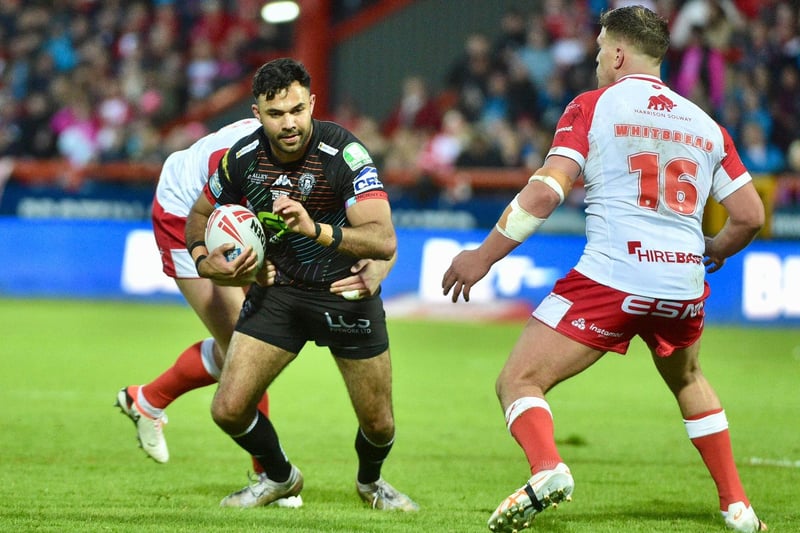 The stand-off marked his 100th Wigan Warriors appearance against Hull KR