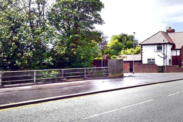 The Orrell Road bridge over the M6