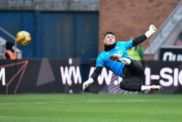 No chance with the goals but will have done his reputation no harm at all with his all-round display