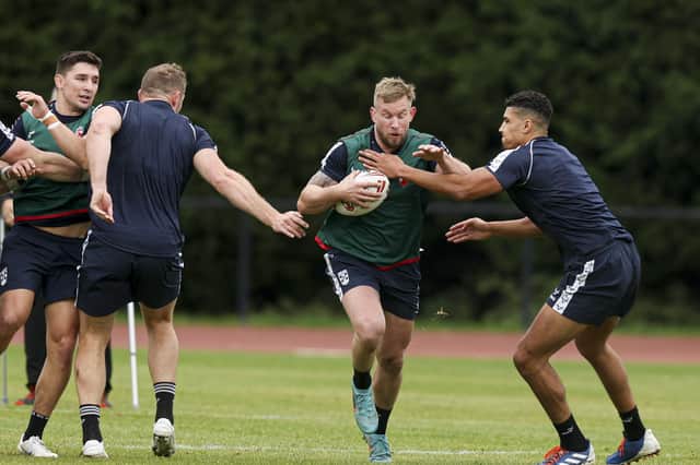 Mike Cooper starts for England