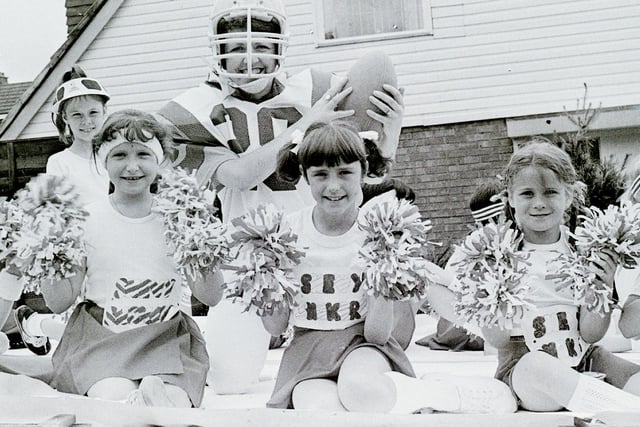 Retro 1980s -  Shevington carnival fancy dress parade