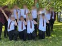 The picture of the students giving a Nazi salute