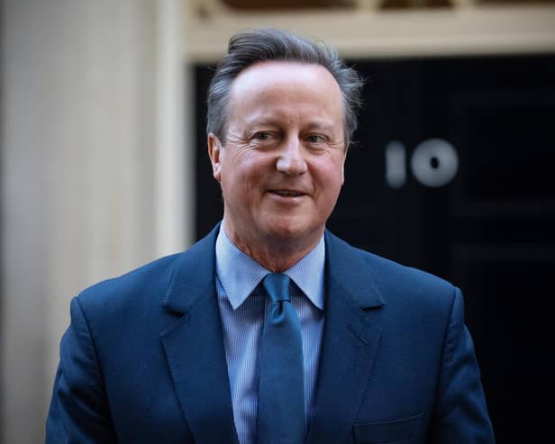 David Cameron back in politics after a seven-year gap