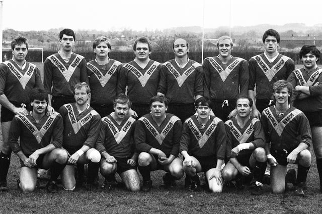 The Beech Hill team in November 1985