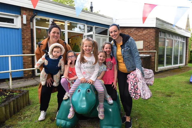 Celebrations at Standish Library, as they host a garden party to celebrate the Queen's platinum jubilee.