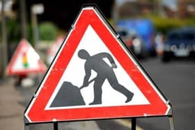 Roadworks are being carried out on Whelley