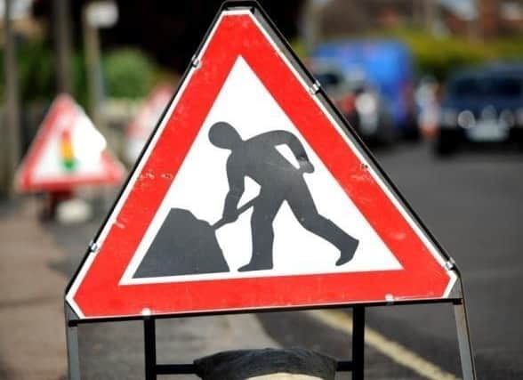 Roadworks will be carried out at several locations