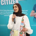 Layan Hassan at the Rotary Young Citizen Awards