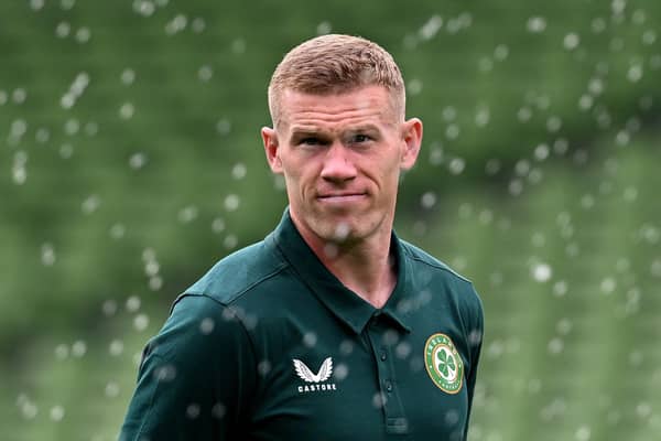 James McClean reached his century of caps for Ireland over the summer