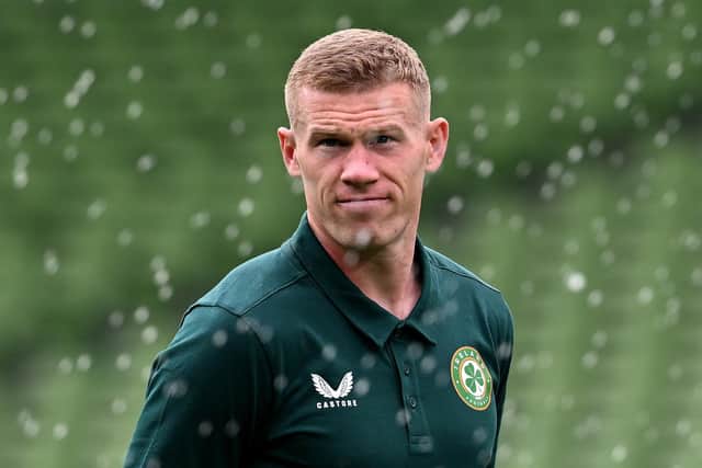 James McClean reached his century of caps for Ireland over the summer