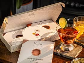 Unboxing of NIO Cocktails with eco-friendly packaging