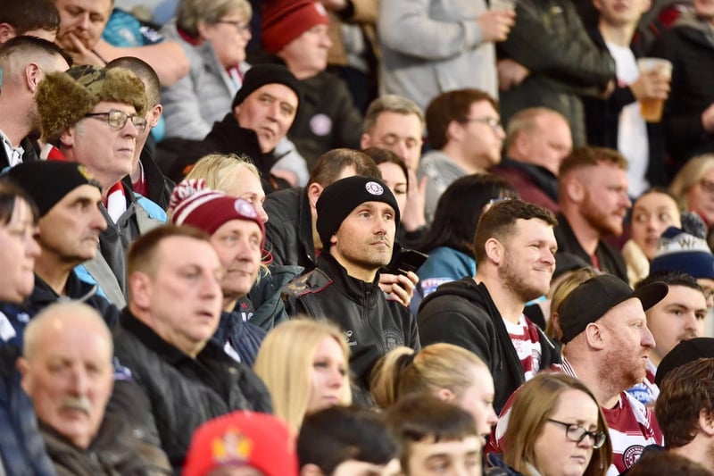 Wigan Warriors fans made the short trip to Leigh for the Battle of the Borough.