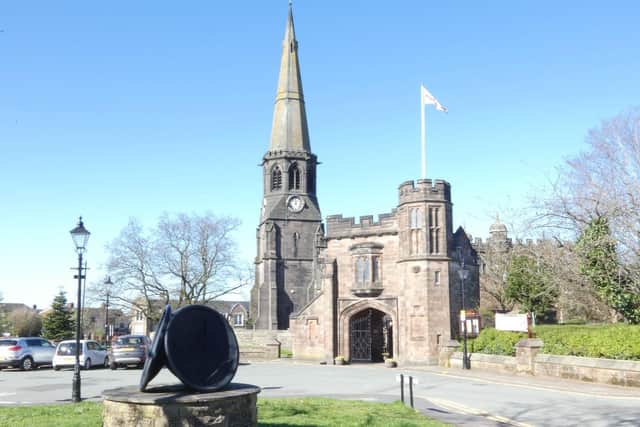 Urgent restoration work is needed at the spire at St Wilfrid's Church in Standish