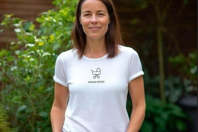 Gemma Woolich, experienced mother of two and founder of Pram Picks