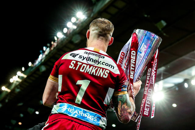Tomkins picked up another Super League title in 2018.
