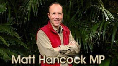 Matt Hancock on I'm a Celebrity
