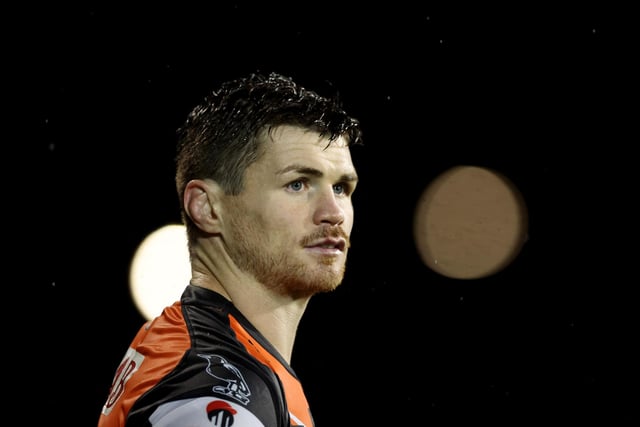 John Bateman’s move back to the NRL was confirmed on Boxing Day.
Following an initial visa delay, he arrived at Wests Tigers ahead of the new campaign, and has appeared eight times so far this season.
In that time he has scored one try and provided two assists, as well as making 250 tackles.
So far this year, Wests have only won three of their opening 11 games.
