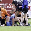 Willie Isa suffered a fracture dislocation to his ankle away in the Challenge Cup quarter-final tie at Castleford Tigers