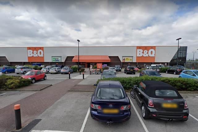 The B&Q store in Leigh