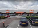 The B&Q store in Leigh