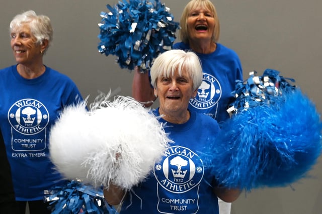 The Wigan Athletic Community Trust Extra Timers.