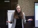 Workplace well-being consultant Claire Lynch, who delivers RCS' well-being training for businesses