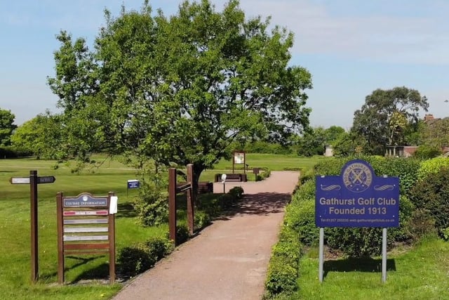 Gathurst Golf Club (18 holes) has a rating of 4.4 out of 5 from 199 Google reviews. Telephone 01257 255235