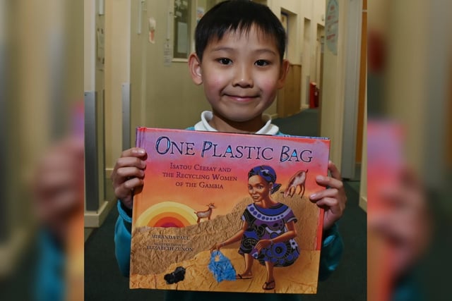 Pupils read books about the topic.