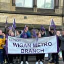 The Wigan picket line