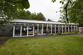 Exterior of Standish Library