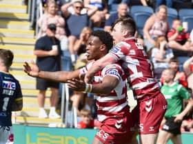 Junior Nsemba went over for a try in the second half