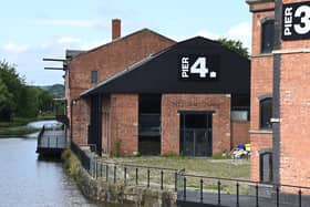 The buildings at the Wigan Pier development, part of Wigan Pier Quarter, Wallgate, Wigan.