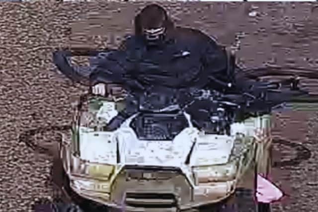 Police have released an image of a person they would like to speak to about the incident